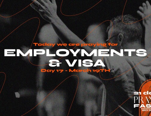 21 days of Prayer and Fasting – Wednesday 19th March 2025